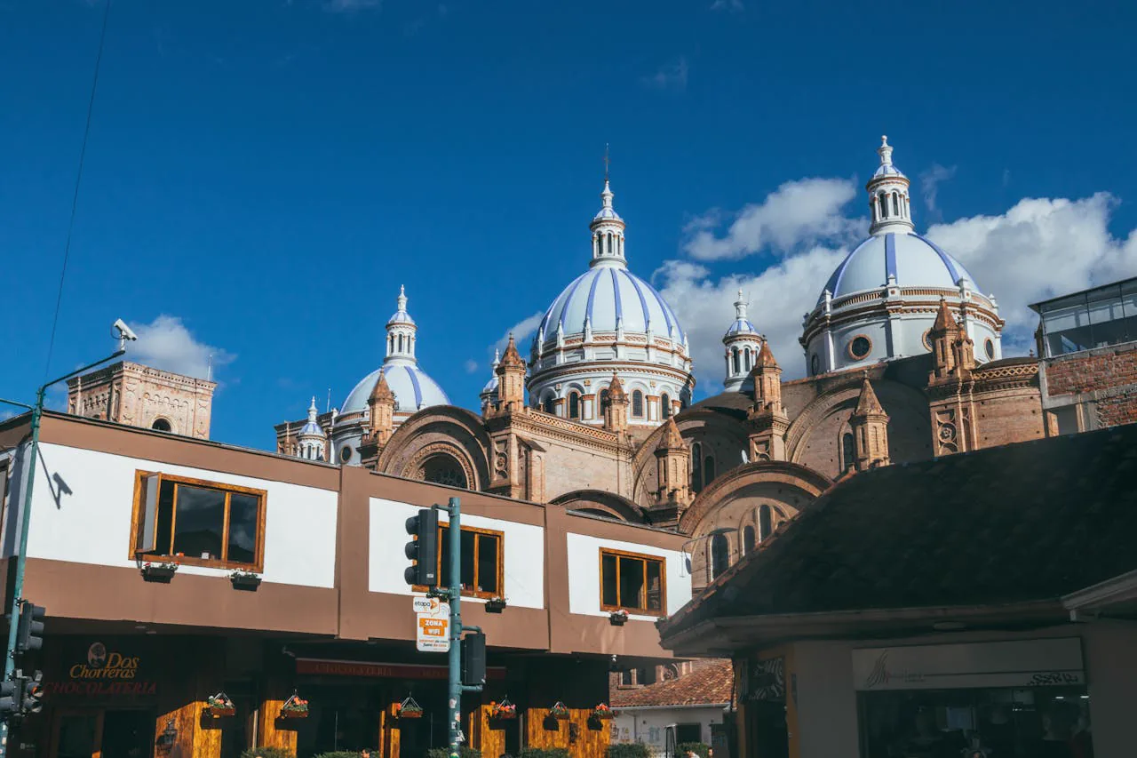 Vista de Cuenca, Ecuador